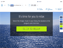 Tablet Screenshot of clicktorelax.com